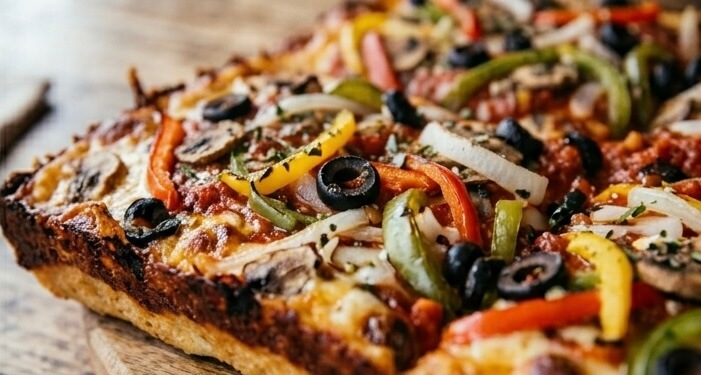 Pepperoni Motown pizza